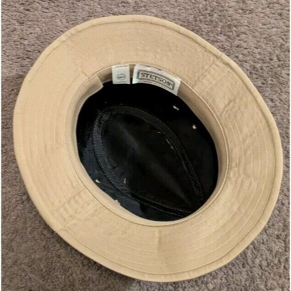 Vintage Stetson Traveller Fedora Hat Union Made in USA Size Large - Picture 4 of 5